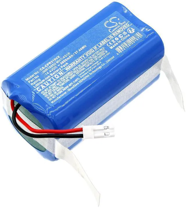 Main image of CS Battery for Concept VR3000, VR3100, VR3110, VR3115 PN:Concept BYD INR18650 M26-4S1P, INR18650 MH1-4S1P 2600mAh / 37.44Wh