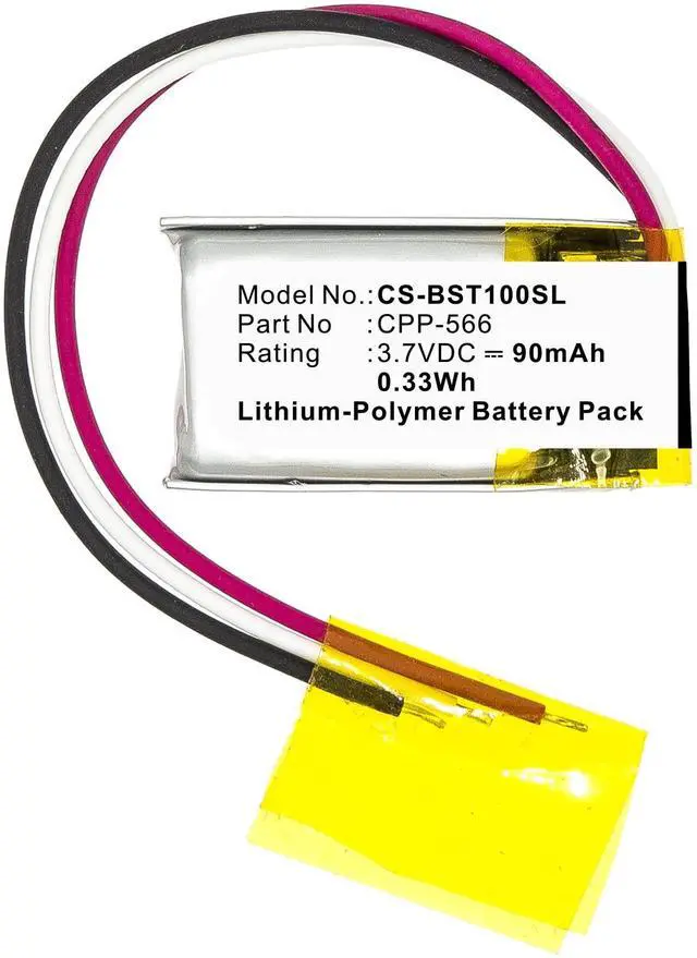 Alt view image 3 of 5 - Cameron Sino Battery for Powerbeats 2, Powerbeats 3 PN: CPP-566 90mAh / 0.33Wh