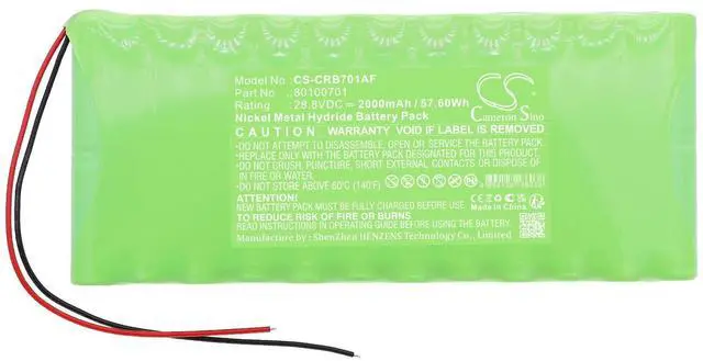 Main image of Cameron Sino Battery for Carrousel Carrousel RDB PN:Carrousel 80100701 2000mAh / 56.00Wh