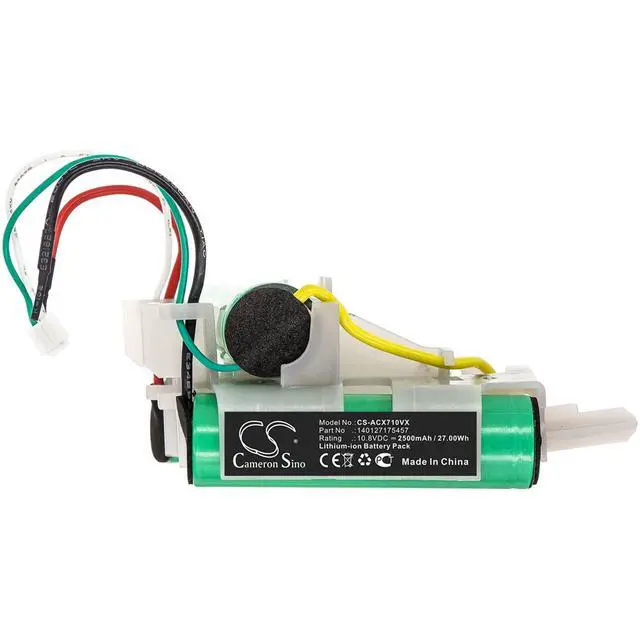 Alt view image 3 of 6 - Cameron Sino Battery for Electrolux 900273758, 900273759, 900273760, 900273778, 900273779, 900940831, 900940867, ERG101, ERG103, ZB102ER, ZB103ER, ZB3101, ZB3102, ZB3102BRCK, ZB3103 2500mAh