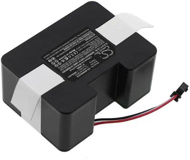 Alt view image 2 of 5 - Cameron Sino Battery for Bobsweep SW603001 PN:Bobsweep Li-025144-BYD 2600mAh / 37.44Wh