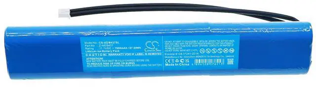 Alt view image 3 of 5 - Cameron Sino Battery for American DJ Mega Go Bar 50 RGBA PN:American DJ Z-MEB437 7900mAh / 87.69Wh