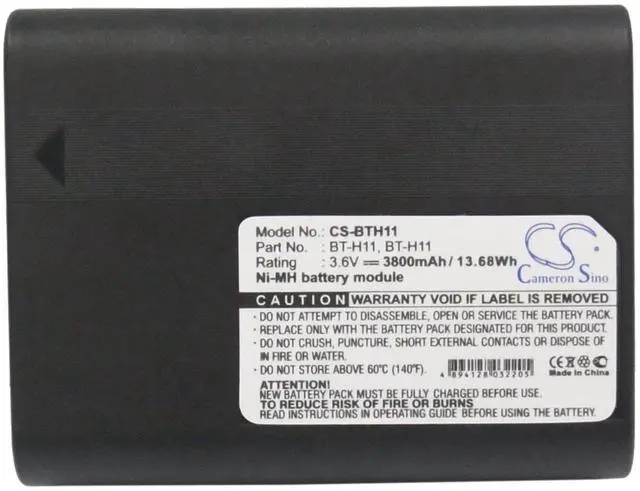 Alt view image 5 of 5 - Cameron Sino Battery for Sharp VL-8, VL-8888, VL-A10, VL-SE20U, VL-SE20U VL-SE50U, VL-SE50U, VL-SW50, VL-SW50E, VL-SW50U, VL-SW980, VSH006M11, VSH007M08 3800mAh