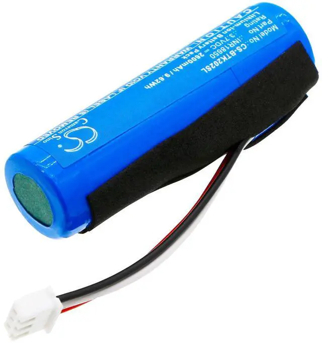 Alt view image 2 of 4 - Cameron Sino Battery for BLAUPUNKT BLUETOOTH LAUTSPRECHER, BT 202, BT 202 BK, BT202, BT202BK PN:BLAUPUNKT INR18650 2600mAh / 9.62Wh