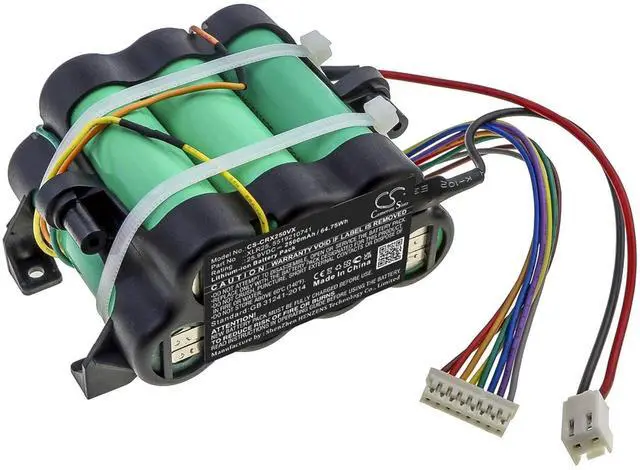 Alt view image 4 of 6 - Cameron Sino Battery for De Longhi Colombina XLR25LE.GY, Colombina XLR25LM.BL, Colombina XLR25LM.GY, XLR25LE.GY, XLR25LM.BL, XLR25LM.GY 2500mAh