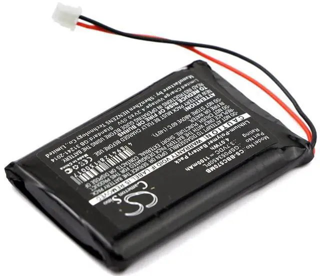 Alt view image 2 of 5 - Cameron Sino Battery for Babyalarm BC-5700D, Neonate BC-5700D PN:Babyalarm GSP053450PL 1100mAh / 4.07Wh
