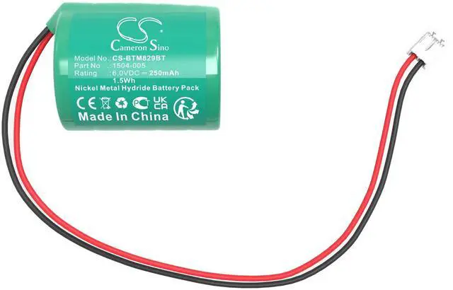 Alt view image 4 of 5 - Battery for BELL-TEC MINI siren PN:BELL-TEC 1504-005, 829-2060002D-00 250 / 1.5Wh