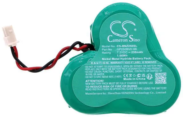 Alt view image 3 of 5 - Cameron Sino Battery for Mercedes-Benz Viano 2004 Alarm Security, Vito 2003 Alarm Security PN:Mercedes-Benz GP250BVH X6 230mAh / 1.66Wh