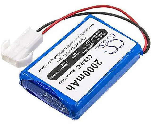 Alt view image 2 of 4 - Cameron Sino Battery for Brookstone Rover Revolution PN:Brookstone 2000mAh / 14.80Wh