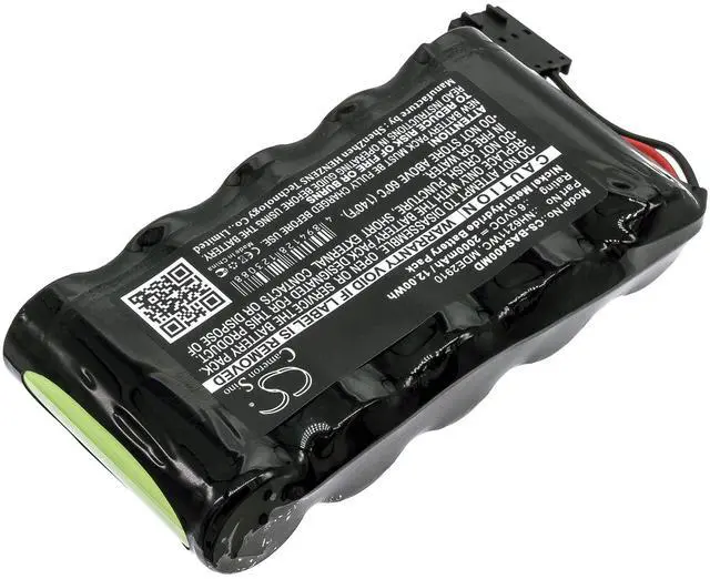 Alt view image 2 of 6 - Cameron Sino Battery for Baxter Healthcare AS40, AS40 Infusion Pump, AS41, Healthcare AS50A 2000mAh