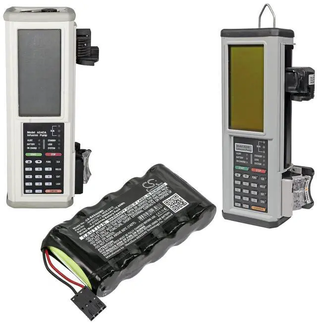 Alt view image 6 of 6 - Cameron Sino Battery for Baxter Healthcare AS40, AS40 Infusion Pump, AS41, Healthcare AS50A 2000mAh