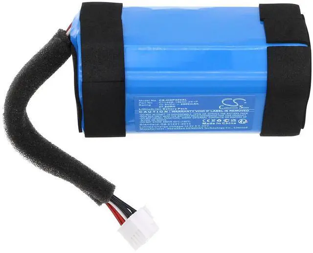 Alt view image 3 of 5 - Replacement Battery for Harman/Kardon GO + Play 3 PN:Harman/Kardon C1146B-18650-3S1P, GSP102910201 3500mAh / 37.80Wh