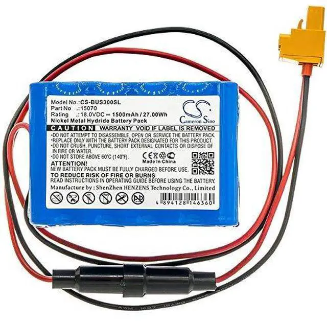 Alt view image 3 of 4 - Cameron Sino Battery for automatische Turoffnung CUD3000, T2, CUD3000, 15 VRE AAL 700 R, 15VREAAL700R PN:15070, 3365000, 65500, 738610, 787106, 80100201 1500mAh / 27.00Wh