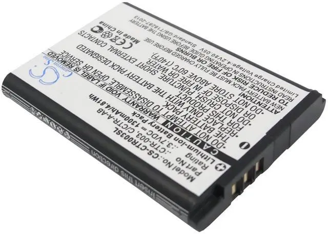 Alt view image 2 of 4 - Cameron Sino Battery for Nintendo 2DS XL, 3DS, CTR-001, JAN-001, MIN-CTR-001, Switch Pro Controller PN:Nintendo C/CTR-A-AB, CTR-003 1300mAh / 4.81Wh