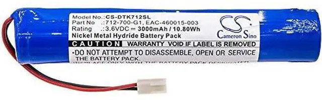 Alt view image 3 of 4 - Replacement Battery for D-TEK Select Refrigerant Leak , PLS LED Stobe PN: 712-700-G1, A19267-460015-LSG, EAC-460015-003 3000mAh / 10.80Wh