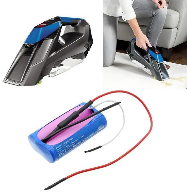 Alt view image 3 of 5 - Vacuum Battery for Bissell Pet Stain Eraser 20037 PN:Bissell 3419 2600mAh / 19.24Wh