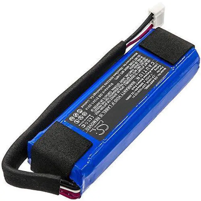 Alt view image 2 of 4 - Cameron Sino Battery for Harman/Kardon Go Play, Go Play Mini, GO+ Play PN:Harman/Kardon CP-HK06, GSP1029102 01 3000mAh / 22.20Wh