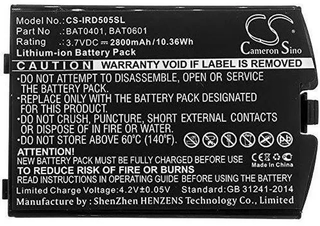 Alt view image 3 of 3 - Cameron Sino Battery for Iridium 9505A PN:Iridium BAT0401, BAT0601, BAT0602 2800mAh