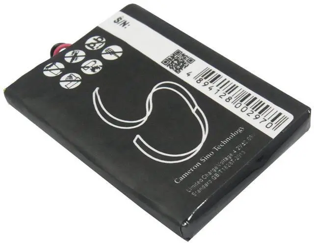 Alt view image 3 of 5 - Cameron Sino Battery for Creative DAP-FL0040, V, V Plus, Zen V PN:Creative BA20603R79919 650mAh