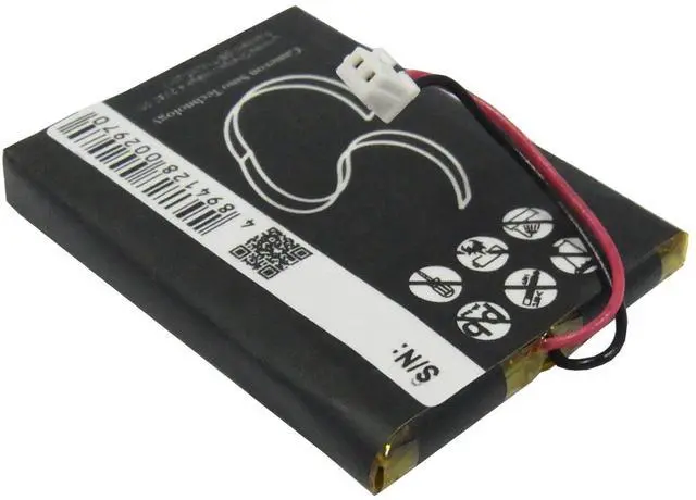 Alt view image 4 of 5 - Cameron Sino Battery for Creative DAP-FL0040, V, V Plus, Zen V PN:Creative BA20603R79919 650mAh