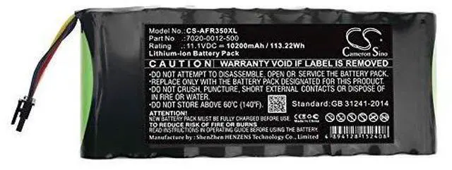 Alt view image 3 of 4 - Cameron Sino Battery for AeroFlex 3500A, Cobham AvComm 8800S PN:AeroFlex 7020-0012-500 10200mAh / 113.22Wh
