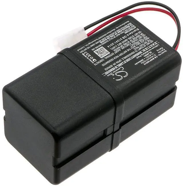 Alt view image 2 of 4 - Cameron Sino Battery for Bobsweep Bob PetHair, Junior, WJ540011, WP460011RO PN:Bobsweep E14040401505a 2600mAh / 38.48Wh