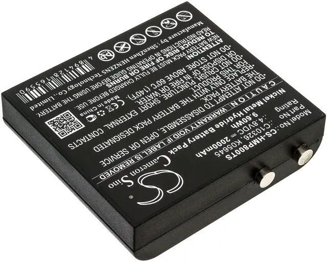 Alt view image 2 of 3 - Cameron Sino Battery for HME BP800 Beltpack PN:HME C10326, K05645 2000mAh / 9.60Wh