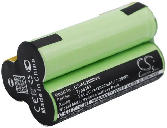 Alt view image 2 of 5 - Cameron Sino Battery for AEG Electrolux Junior 2.0 PN:AEG Type141 2000mAh / 7.20Wh