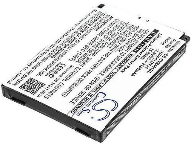Alt view image 2 of 5 - CS Battery for Clover C401U, FLEX PN:AHA22121001, CA355772HV, MPPCLOYJ4 680mAh / 2.52Wh