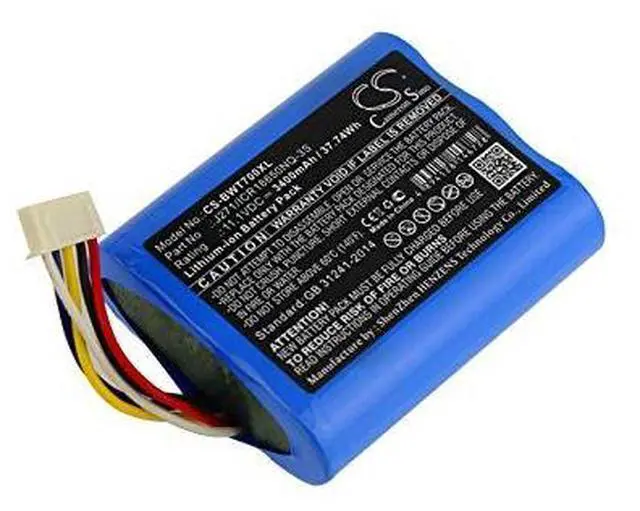 Alt view image 3 of 4 - Cameron Sino Battery for Bowers & Wilkins T7 PN:Bowers & Wilkins J271/ICR18650NQ-3S 3400mAh / 37.74Wh