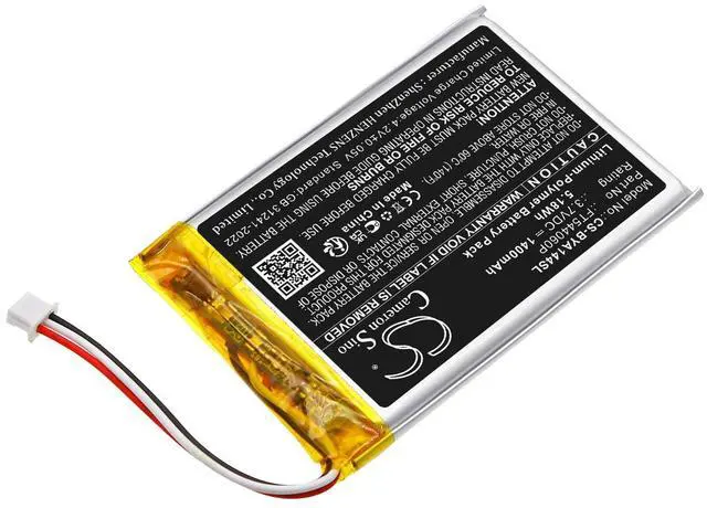 Alt view image 2 of 5 - Cameron Sino Battery for Babymoov A014416, A014417, A014420, Babyphone YOO-feel, Babyphone YOO-moov, Babyphone YOO-travel PN:Babymoov FT544060P 1400mAh / 5.18Wh