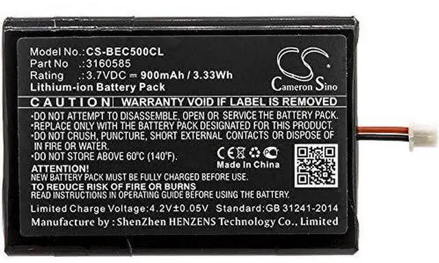 Main image of Cameron Sino Battery for Bang & Olufsen Beocom 5 PN:Bang & Olufsen 3160585 900mAh / 3.33Wh