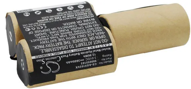 Alt view image 2 of 5 - Cameron Sino Battery for AEG Elektrolux FM PN:AEG 900055103 3600mAh / 12.96Wh