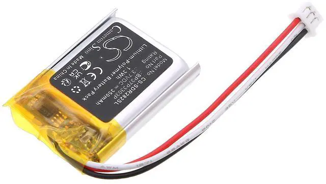 Alt view image 2 of 5 - Battery for Dogtra 280C Receiver, 282C Receiver, Trainers ARC PN:Dogtra BP37P3303P 350mAh / 1.3Wh