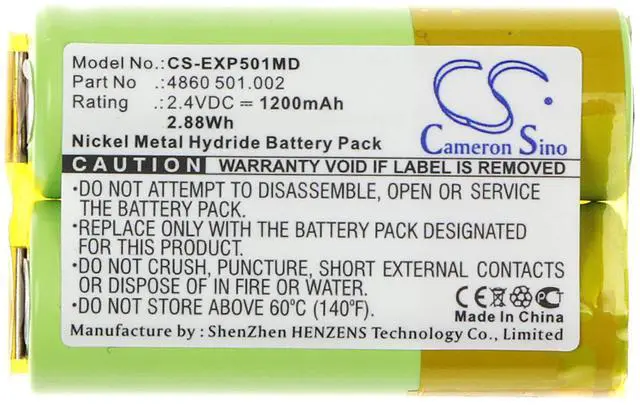 Main image of Cameron Sino Battery for Eppendorf 4860, Research Pro 1200mAh