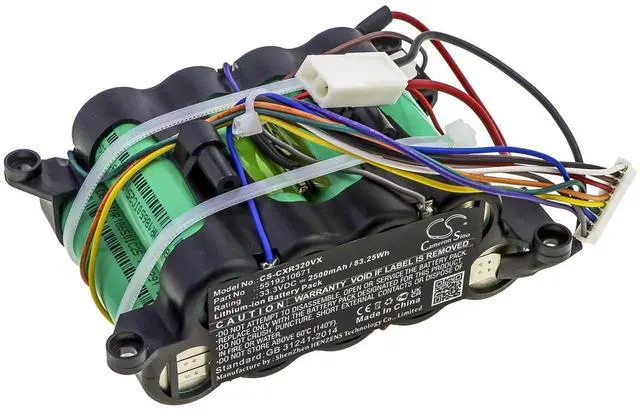 Alt view image 4 of 5 - Cameron Sino Battery for DeLonghi Colombina XLR32, Colombina XLR32LED.BK, Colombina XLR32LMD.BK, Colombina XLR32LMD.W 2500mAh
