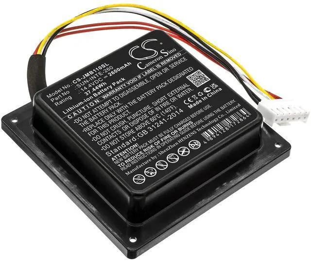 Main image of CS Battery for JBL PartyBox 100 PN:JBL SUN-INTE-260 2600mAh / 37.44Wh