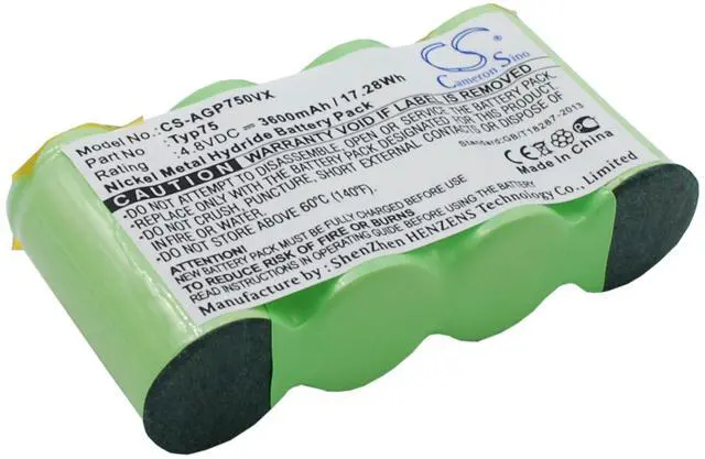 Alt view image 2 of 5 - Cameron Sino Battery for AEG AG64x, Liliput vacuum cleaner PN:AEG Typ75 3600mAh / 17.28Wh