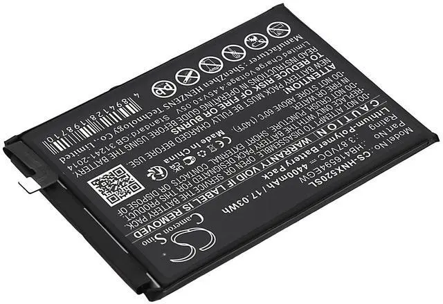 Alt view image 2 of 4 - Battery for Honor CRT-AN00, X50i 5G PN:Honor HB416594EGW 4400mAh / 17.03Wh