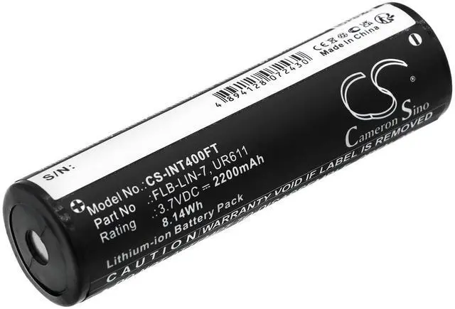 Main image of CS Battery for Inova T4 (Old Style), T4 Lights (Old Style), UR611 PN:Inova FLB-LIN-7, UR611 2200mAh / 8.14Wh
