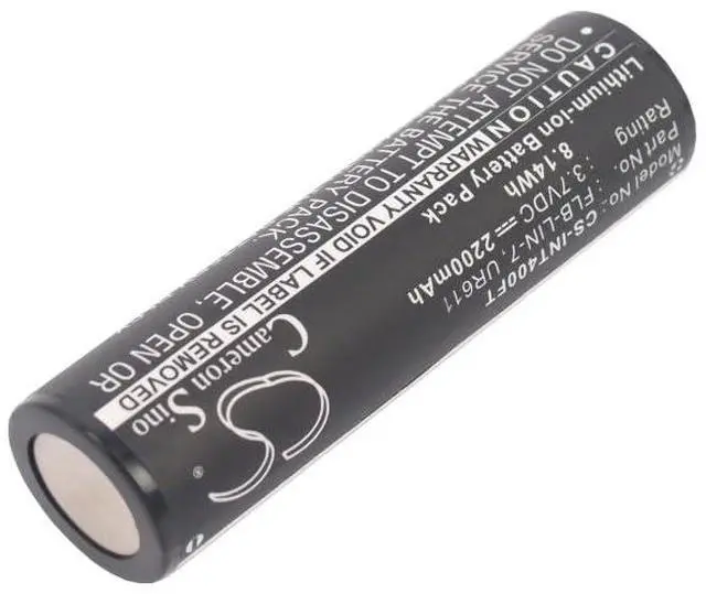 Alt view image 2 of 3 - CS Battery for Inova T4 (Old Style), T4 Lights (Old Style), UR611 PN:Inova FLB-LIN-7, UR611 2200mAh / 8.14Wh