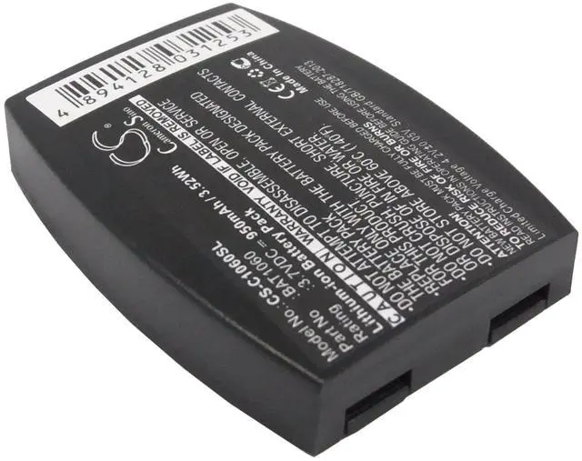 Alt view image 2 of 6 - (10Pack) Battery for 3M C1060, C1060 Wireless Intercom, RF1060, T-1, T-1 drive-thru hets, XT-1 PN:3M BAT1060, CP-SN3M, XT-1 950mAh / 3.52Wh