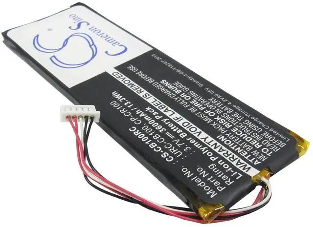Main image of Cameron Sino Battery for Sonos Controller CB100, Controller CR100 PN:Sonos CP-CR100, URC-CB100 3600mAh/13.3Wh