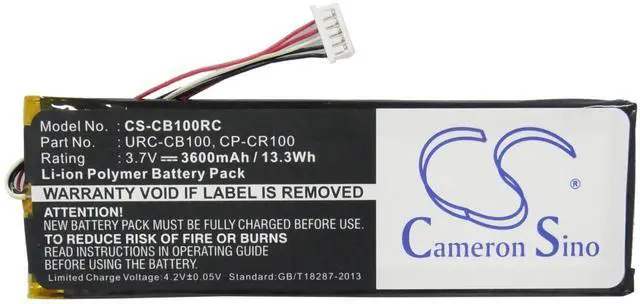 Alt view image 4 of 4 - Cameron Sino Battery for Sonos Controller CB100, Controller CR100 PN:Sonos CP-CR100, URC-CB100 3600mAh/13.3Wh