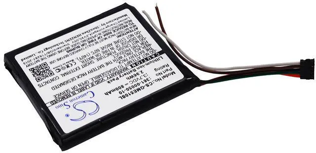 Alt view image 2 of 5 - 800mAh / 2.96Wh Battery for Garmin Edge 510 PN:Garmin 361-00050-03, 361-00050-10