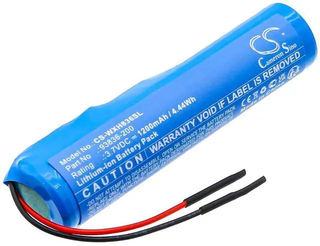 Main image of Battery for 93836-200 PN: 1200mAh / 4.44Wh