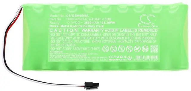 Main image of Cameron Sino Battery for Diebold ACCUVOTE-TSX, TOUCH SCREEN VOTING MACHINES PN:Diebold 10HR-4/3FAU, 29-014509-000A-1, H450AE-10DB, HHR-380AB27F10 3600mAh / 43.20Wh