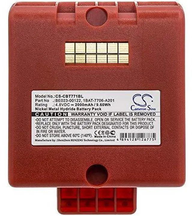 Alt view image 3 of 3 - Cameron Sino Battery for Cattron Theimeg LRC, LRC-L, LRC-M PN:Cattron Theimeg 1BAT-7706-A201, BE023-00122 2000mAh / 9.60Wh