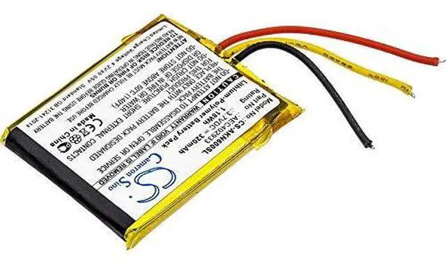 Alt view image 2 of 4 - Cameron Sino Battery for AKG N60 NC PN:AKG AEC402933 320mAh / 1.18Wh