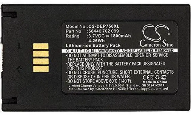 Alt view image 3 of 3 - CS Battery for Easypack EZPack XL, Poliflex 750 PN:Easypack 56446 702 099 1800mAh / 6.66Wh